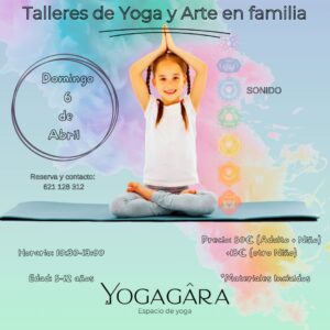 TALLER YOGA Y ARTE EN FAMILIA - SONIDO (ADULTO + NIÑ@)